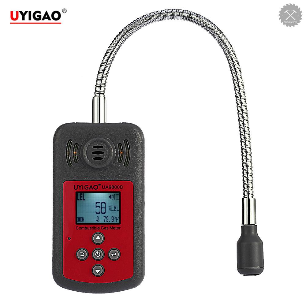 Máy Kiểm Tra Rò Rỉ Gas Mini Cầm Tay Có Màn Hình Lcd