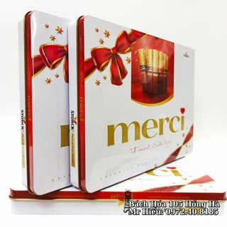 [Hỏa Tốc] Socola Merci hộp sắt 500g