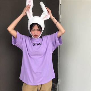 ÁO TAY LỠ TÍM MỘNG MƠ