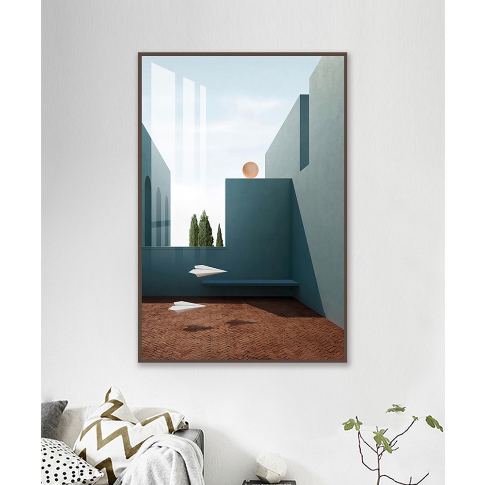 In hình ép gỗ Laminate TRANH PHONG CẢNH - Mẫu 18 (1 HCN 40x60, 50x75, 60x90). In ảnh theo yêu cầu