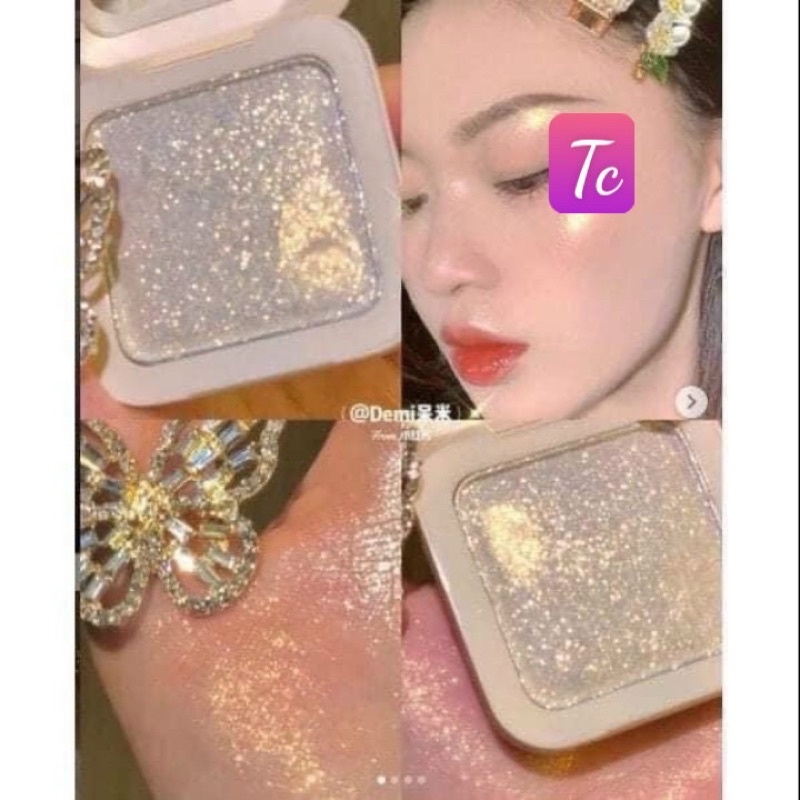 PVN45350 Phấn bắt sáng Gogo Tales - Highlight crafted elegance brighten powder nội địa Trung