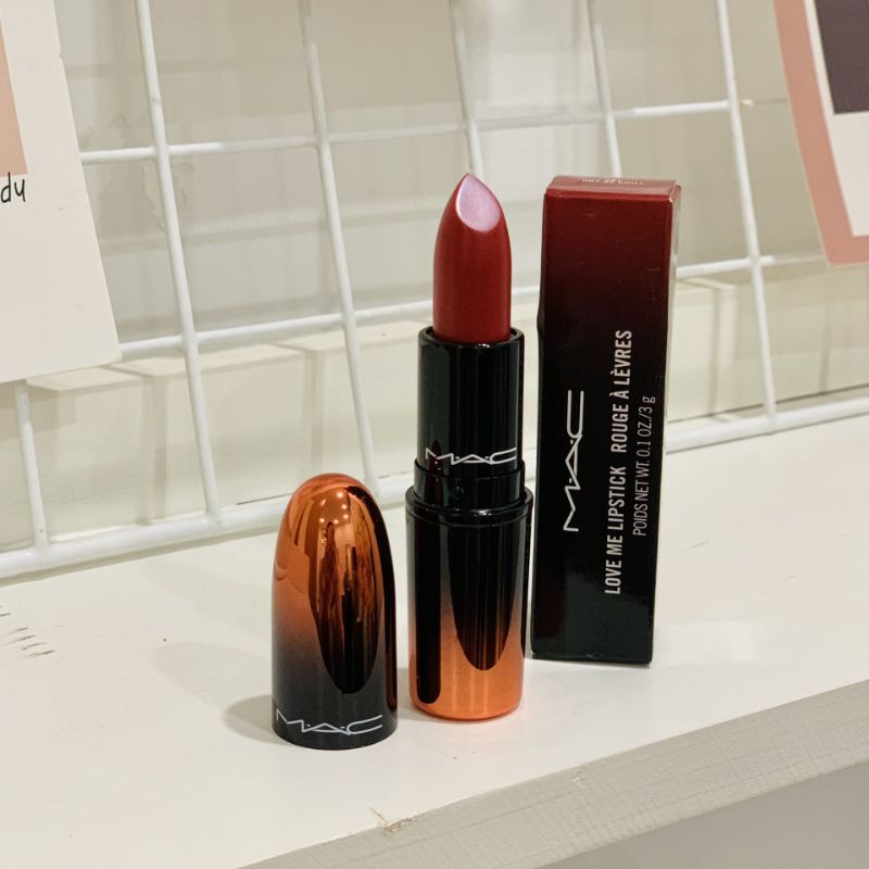 Son Mac Hot As Chili 401 - MAC LOVE ME LIPSTICK MÀU ĐỎ GẠCH