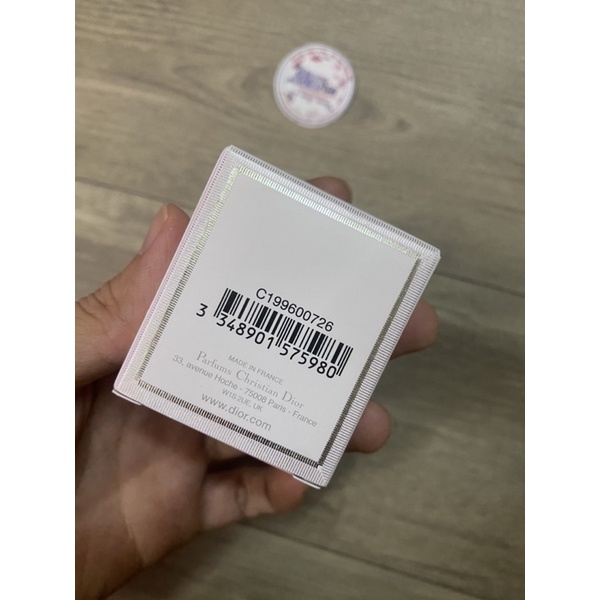 - Nước hoa Miss Dior Eau De Parfum mini size 5ml full box