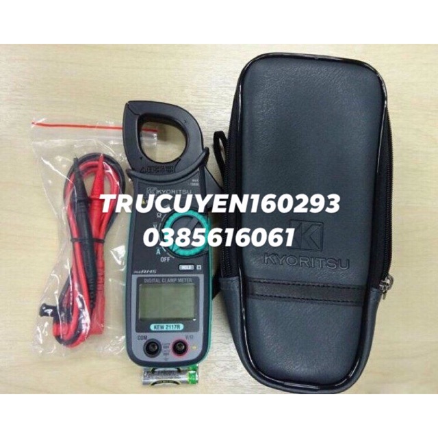Ampe kìm Kyoritsu 2117R đo dòng điện AC tới 1000A