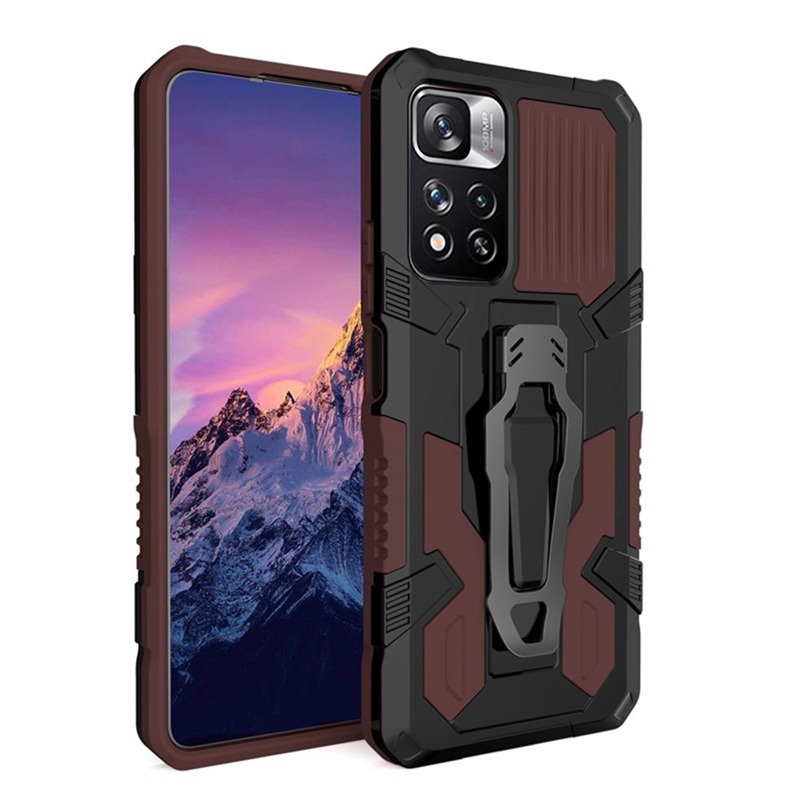 Ốp Điện Thoại Chống Sốc Có Kẹp Dành Cho Xiaomi 11T Pro Redmi Note 11s 10s Pro Max Poco M3 X4 M4 Pro