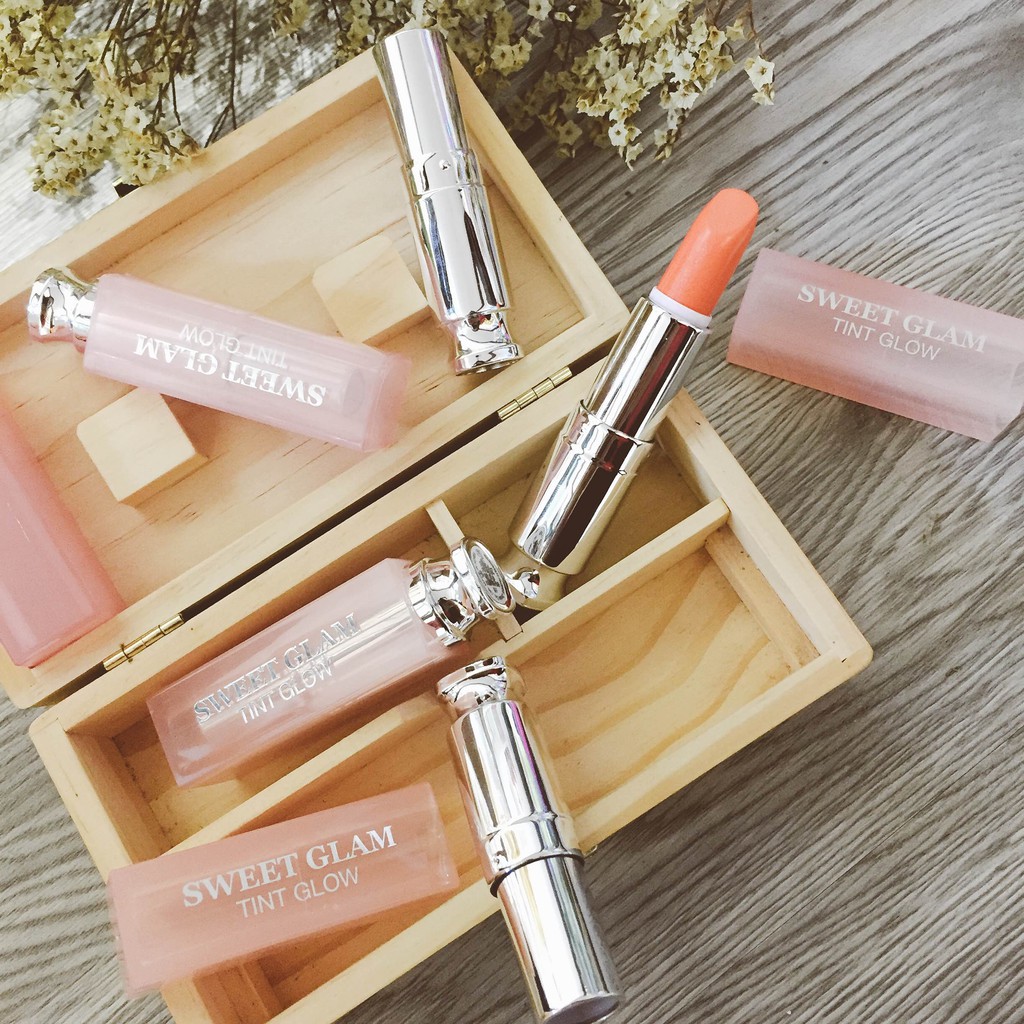 Son dưỡng có màu Secret Key Sweet Glam Tint Glow