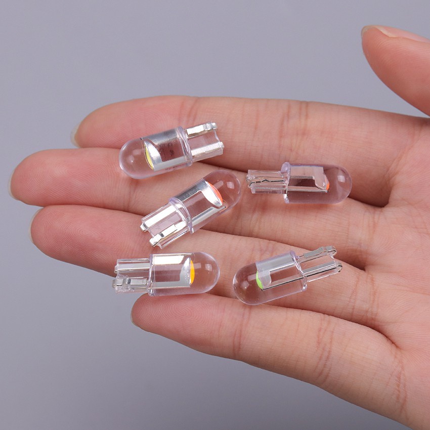 Bóng Đèn LED T10 W5W 168 2825 COB Gắn Biển Số Xe Hơi Xe Máy