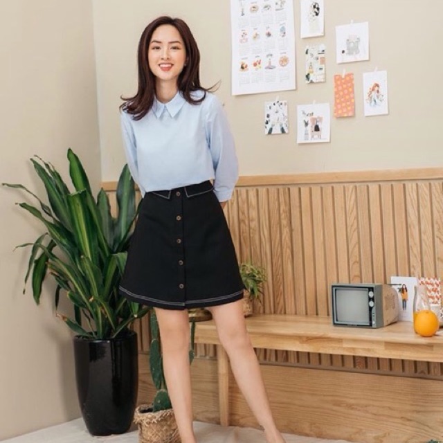 Chân váy chữ A thời trang