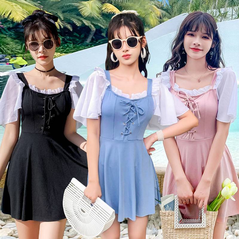 Áo tắm nữ đồ bơi một mảnh mới áo tắm bãi biển nữ mỏng | BigBuy360 - bigbuy360.vn