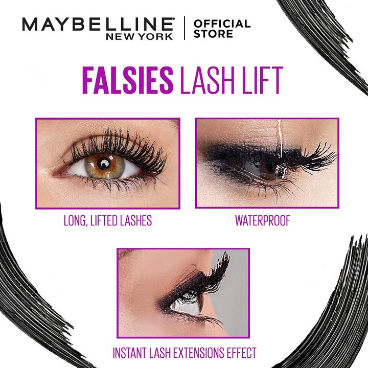 Mascara làm cong mi không trôi Falsies Lash Lift Maybelline