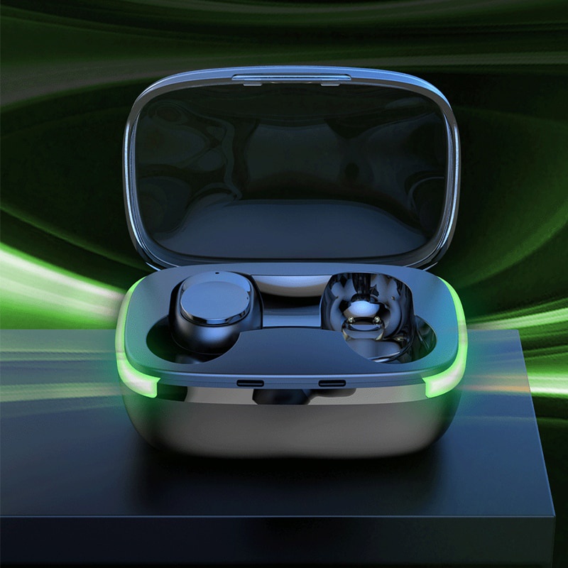 Tai Nghe Nhét Trong TWS Y60 Bluetooth Không Dây Chống Thấm Nước Điều Khiển Cảm Ứng Kèm Mic Cho Android PC IOS