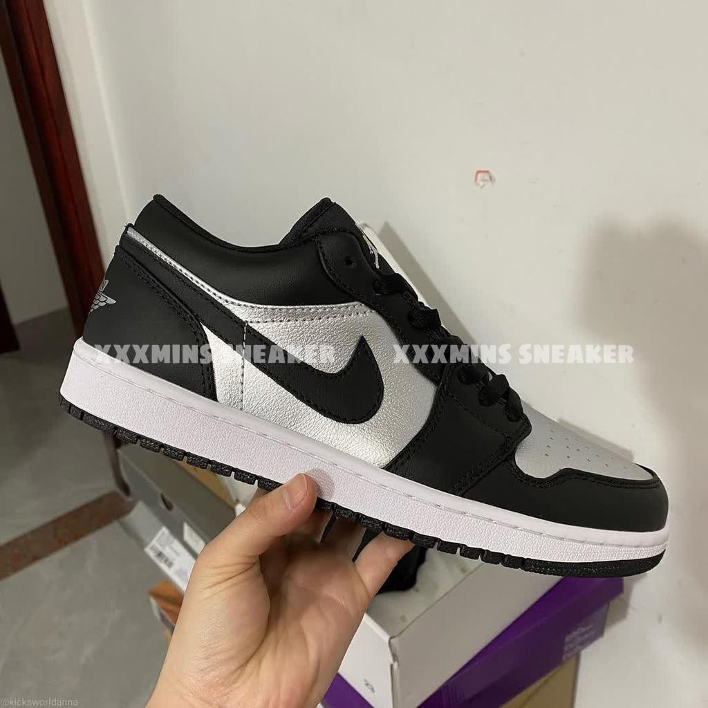 Giày Air Jordan 1 Retro Low "Silver Toe"  (Best Quality) | BigBuy360 - bigbuy360.vn