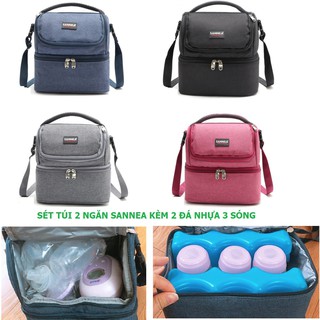 Túi giữ nhiệt Sanea 2 tầng giữ lạnh
