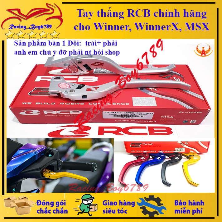 TAY THẮNG RCB V5 CHO WINNER, WINNER X / MSX FULL BOX HÀNG CHÍNH HÃNG