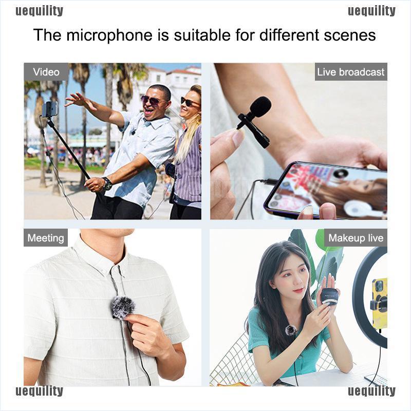 Bộ Micro Thu Âm Loại C Cho Điện Thoại Android Iphone