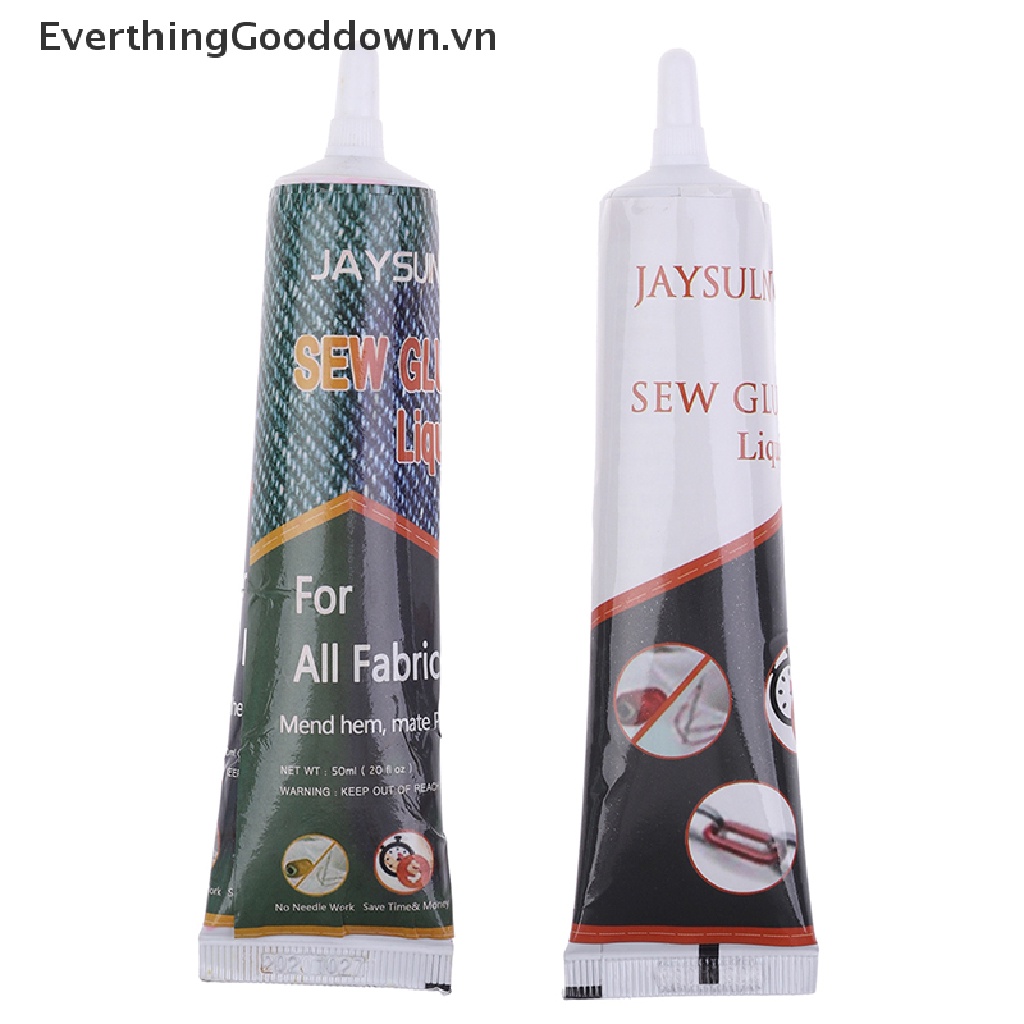 Everthinggooddown 50ml Keo Dán Dạng Lỏng Sửa Chữa Quần Áo Bằng Sợi Tổng Hợp Tự Nhiên Hữu Ích