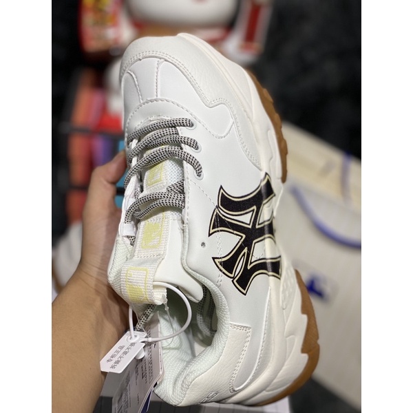 [Hàng 1:1] Giày Sneaker NY đế nâu chữ đen,đế tách 2 lớp hàng 11
