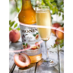 Siro Monin đào (peach) chai 700ml. Hàng Công ty có sẵn giao ngay