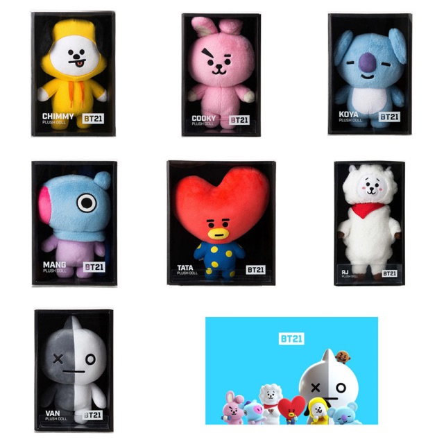 Gấu bông BT21 size vừa