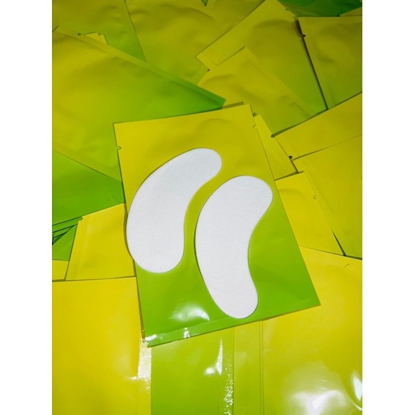 Gel pad mi, gelpad dán mi dưới, 1 bịch 50 cặp và xanh ombre 30 cái