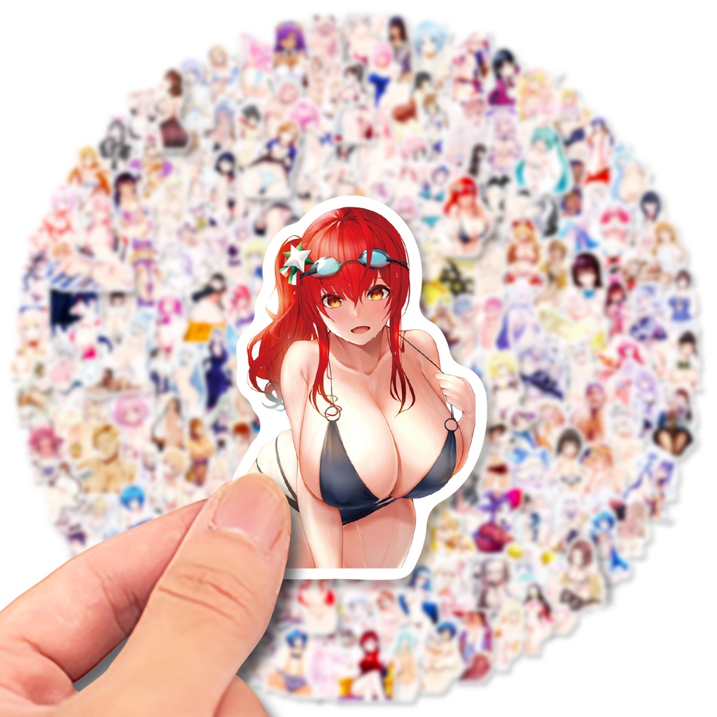 200/100/50 Sticker Hoạt Hình Dán Laptop, Điện Thoại, Guitar