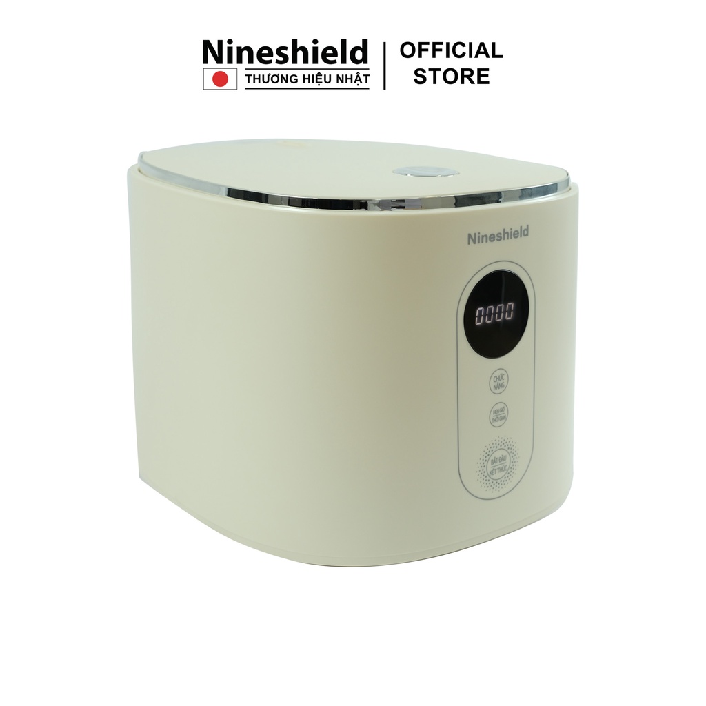 Nồi cơm điện Nineshield KB1002 - Nồi cơm điện tử 3L đa năng với 5 chế độ nấu - Hàng chính hãng