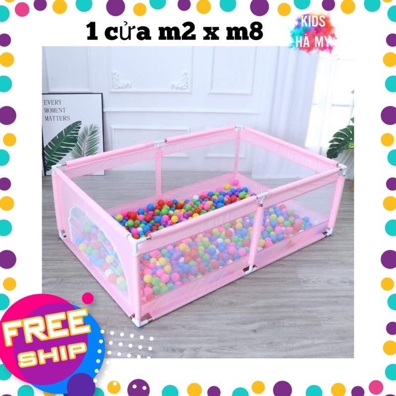 Tặng bóng Quây bóng lều chơi bóng cho bé, Nhà bóng cho bé khung inox HÀNG CAO CẤP