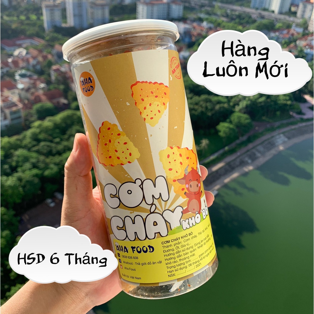 Cơm cháy lắc khô bò cao cấp loại 1 - Cơm cháy chiên mắm hành lắc khô bò loại ngon hũ 450g đồ ăn vặt , vừa ngon vừa rẻ | BigBuy360 - bigbuy360.vn