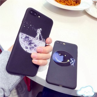 Ốp Lưng Hình Mặt Trăng Cho IPhone 6 / 6S / 6 + / 7 +