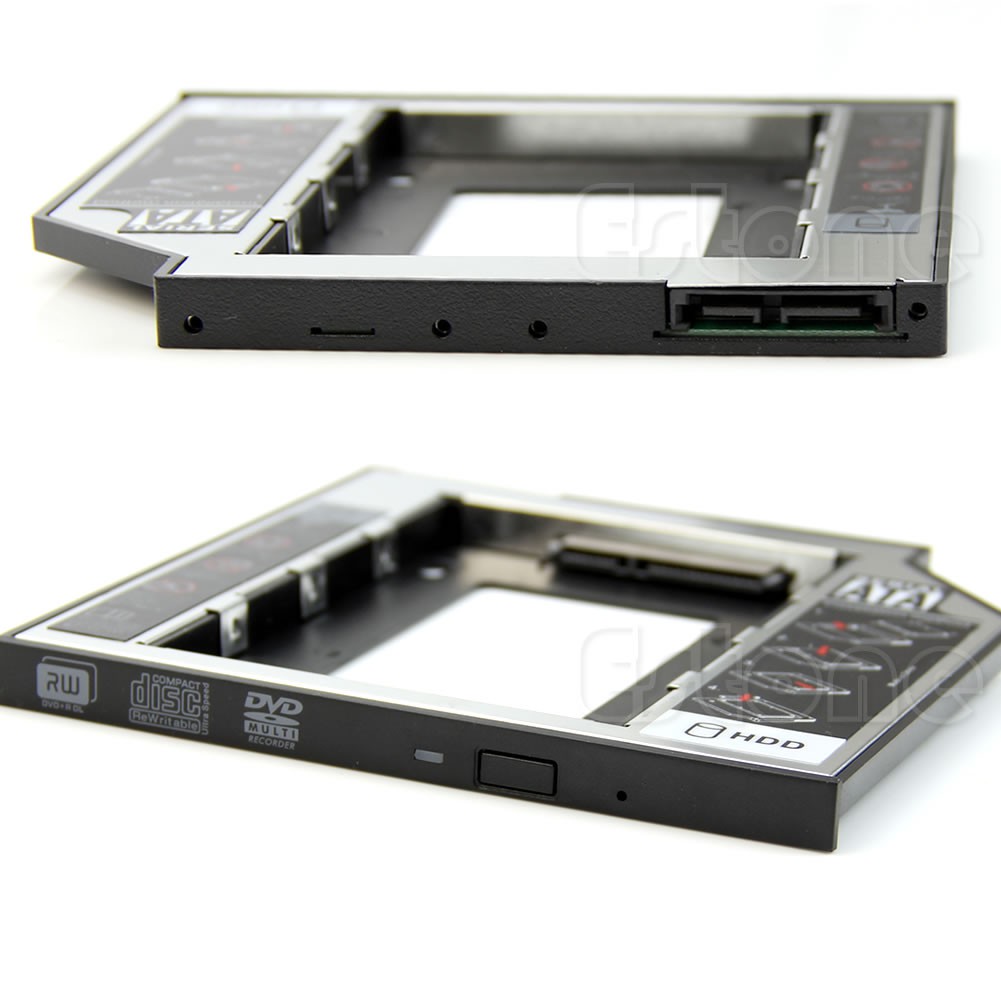 1 Khay Đựng Ổ Cứng 9.5mm Sata 2nd Hdd Ssd Cho Cd Dvd-Rom Quang Bay