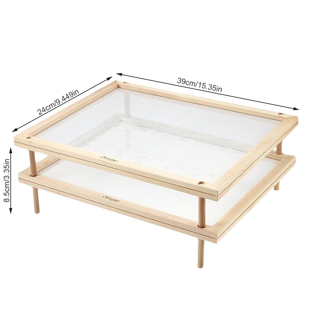 Pasta Drying Rack Stackable Fresh Food Dryer Countertop Herbs Fruit Shelf Tray Restaurant Chef Cookware Gadgets Gifts