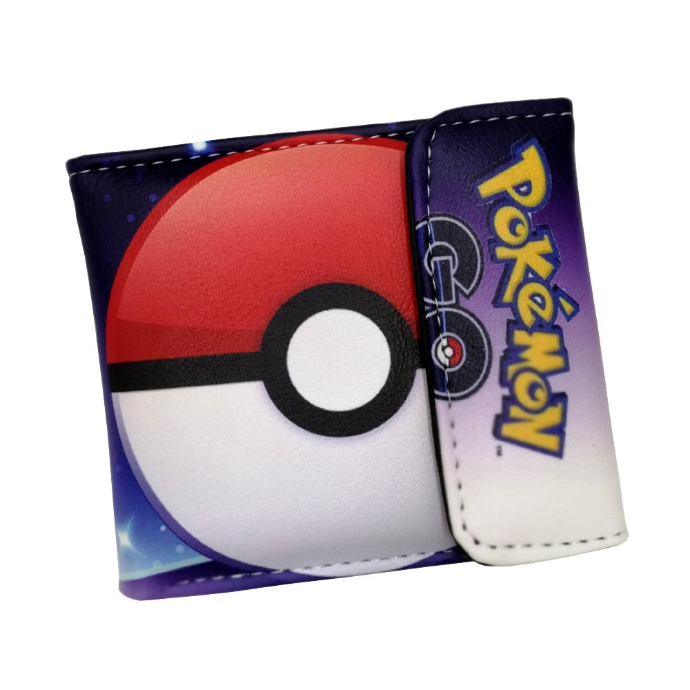 Ví Đựng Thẻ Dáng Ngắn In Hình Pokemon Pikachu Dễ Thương