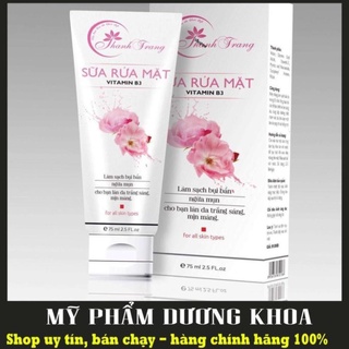 Sữa rửa mặt vitamin b3 thanh trang