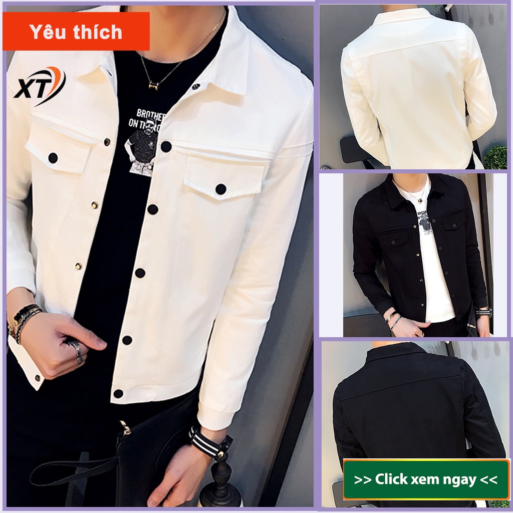 Áo khoác, Áo khoác Nam 2 túi ngực Sang trọng lịch lãm tạo điểm nhấn cho chính bạn H30