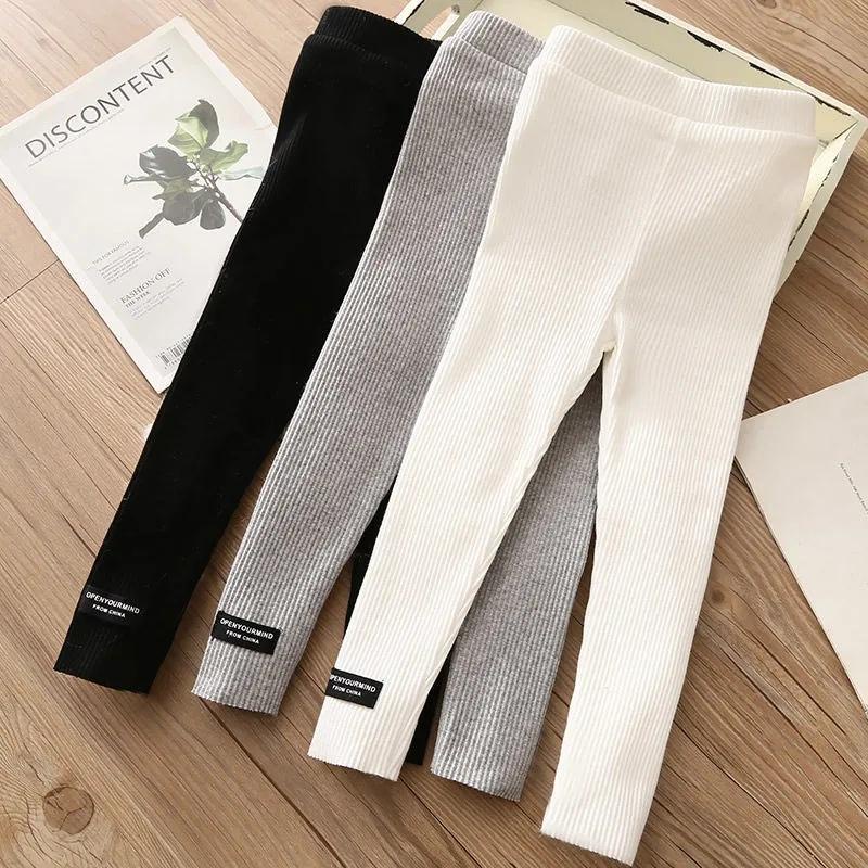 Quần Legging Cotton Co Giãn Thời Trang Mùa Xuân Cho Bé Gái