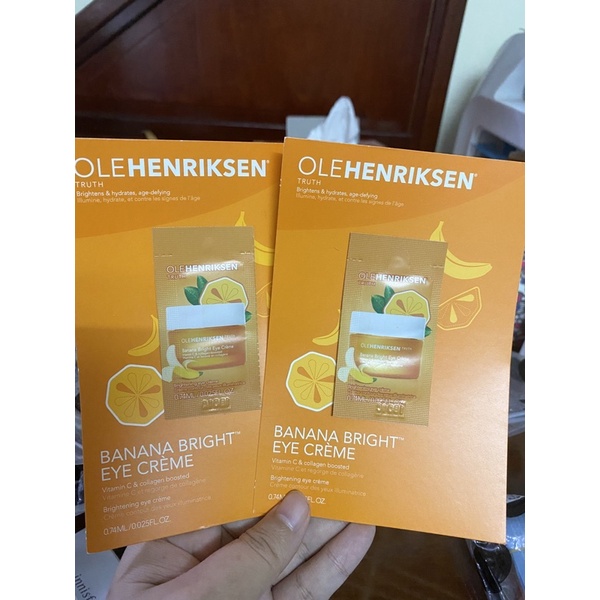 [Sample] Kem mắt che quầng thâm OLE HENRIKSEN Banana Bright Eye Cream