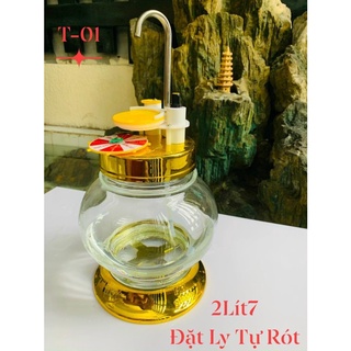 MÁY RÓT RƯỢU TỰ ĐỘNG - ĐẶT LY TỰ RÓT