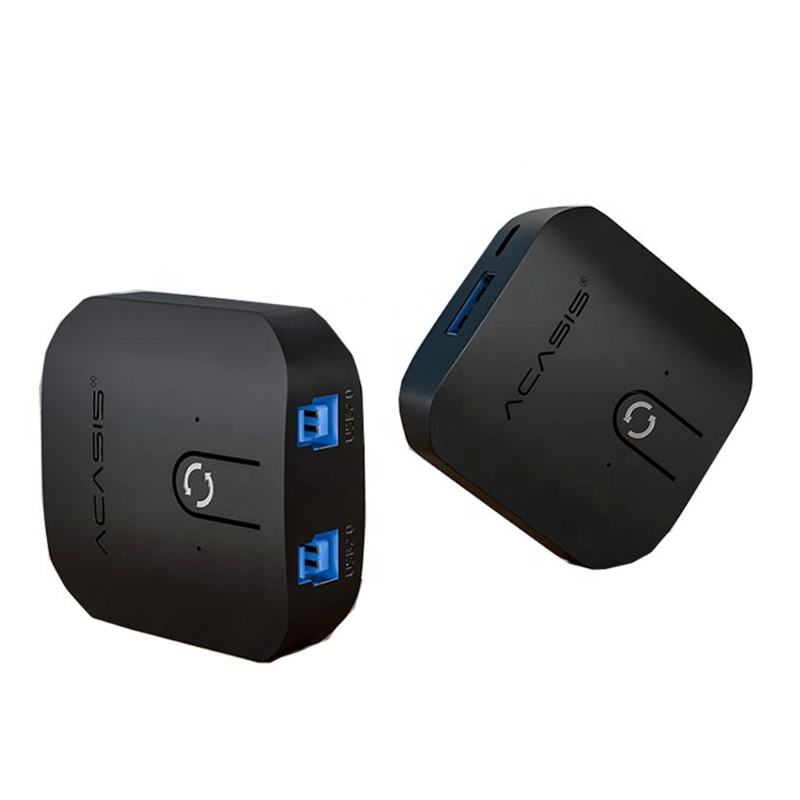 Bộ Chuyển Đổi Công Tắc Chia 2 Cổng USB Cho Máy In / Máy Tính