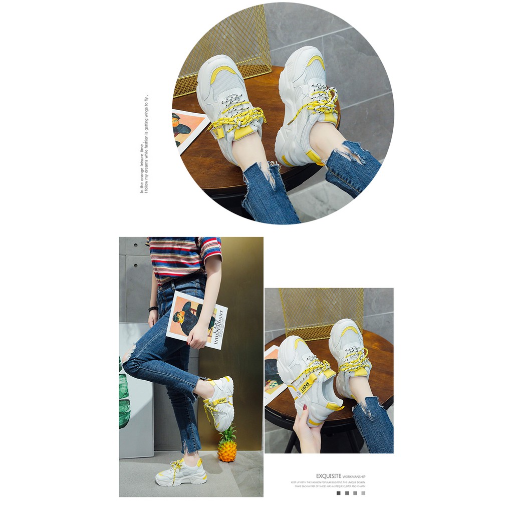 XẢ LẺ SIZE 35,36 - Giày thể thao sneaker nữ Hàn Quốc