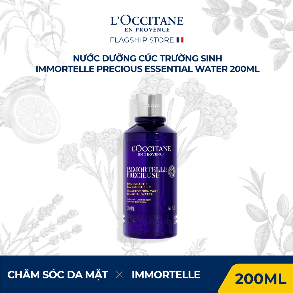 Nước Cân Bằng L'Occitane Immortelle Precious Essential Water 200ml