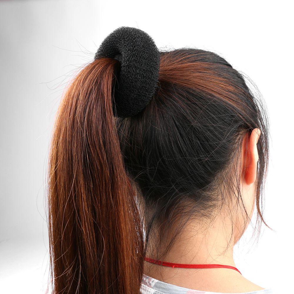 Đồ Cột Tóc Bằng Xốp Hình Bánh Donut Dễ Thương Dành Cho Bạn Gái