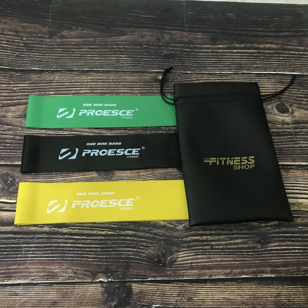 Dây mini Band, Dây Cao Su Kháng Lực Tập Chân Mông, Phụ Kiện Tập Gym