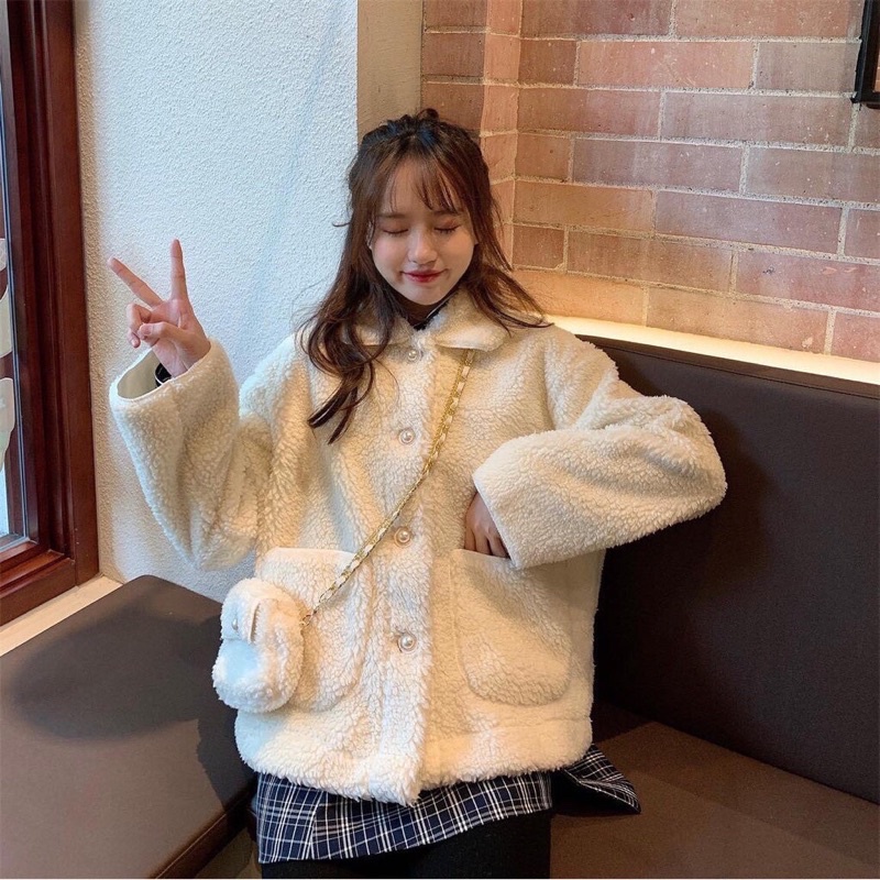 ÁO KHOÁC LÔNG KÈM TÚI