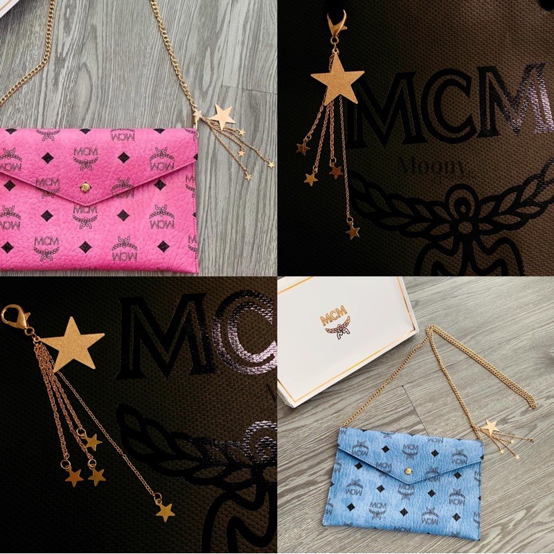 charm treo túi MCM sao băng may mắn hot hit