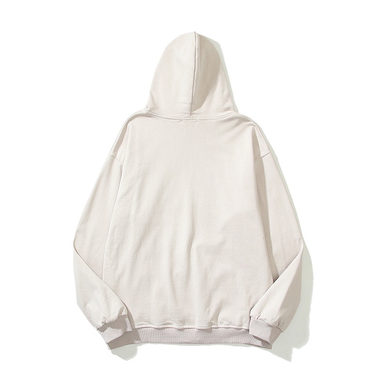 Áo hoodie cotton tay dài dáng rộng in họa tiết thời trang dành cho nam và nữ