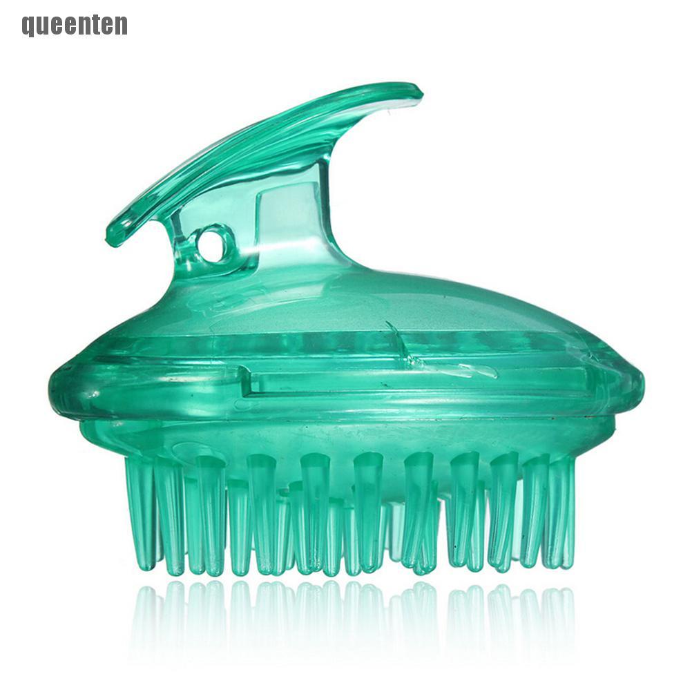 [Hàng mới về] Lược silicon gội đầu chải tóc mát xa cơ thể linh hoạt