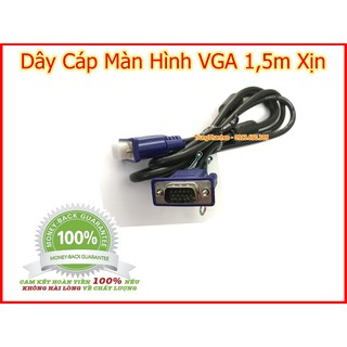 Dây cáp màn hình vga 1,5m xịn