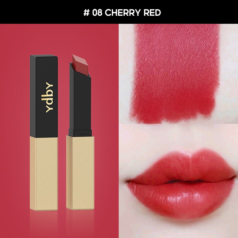 [Hàng mới về] Son Lì Dưỡng Ẩm Chống Nước Chống Mồ Hôi Lâu Trôi Thỏi Vàng Nhỏ