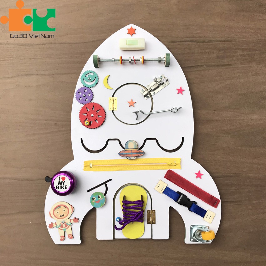 Bảng bận rộn tên lửa-Busy board rocket