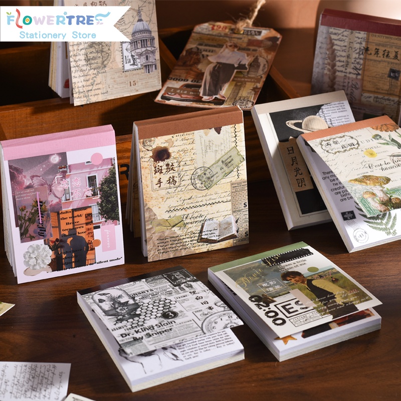 Flowertree 50 Sticker Dán Trang Trí Sổ Lưu Niệm